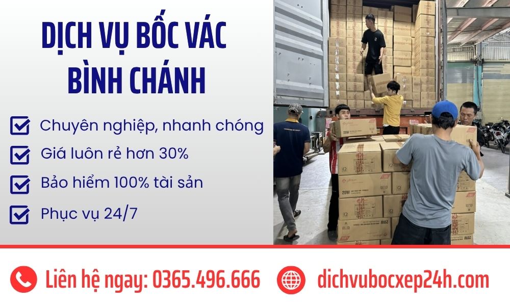 Dịch vụ bốc vác Bình Chánh