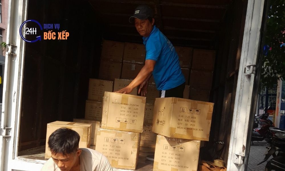 Dịch vụ bốc vác Bình Tân phù hợp cho hộ kinh doanh và tiểu thương