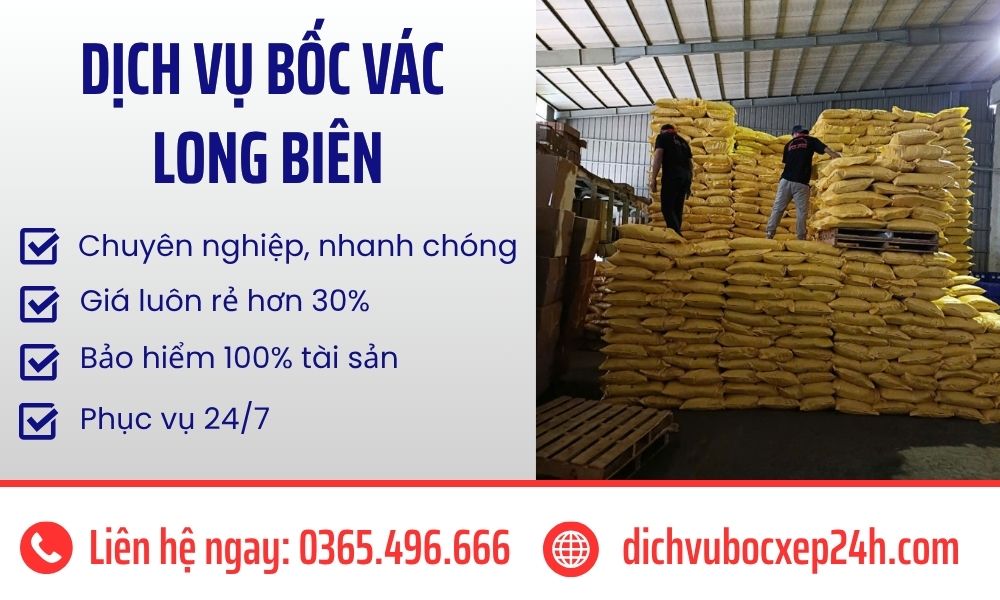 Dịch vụ bốc vác Long Biên