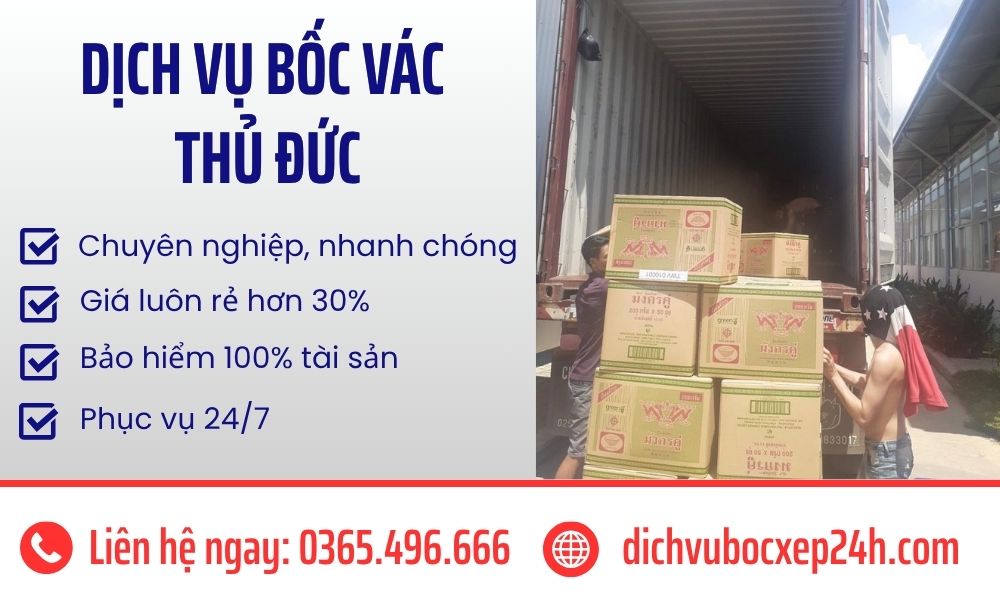 Dịch vụ bốc vác Thủ Đức