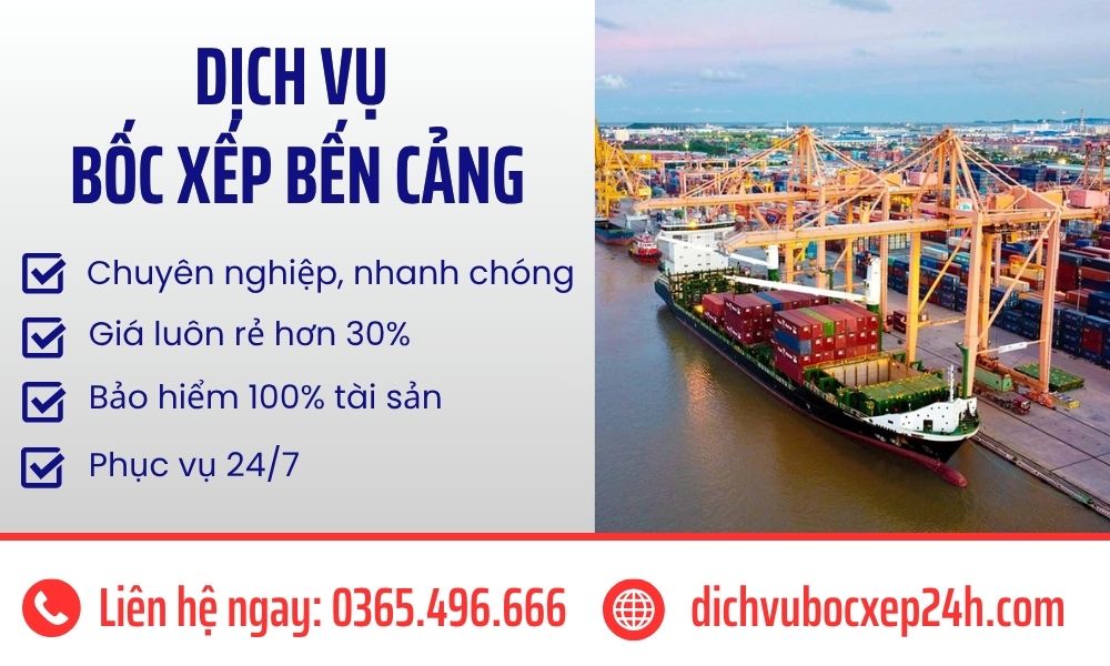 Dịch vụ bốc xếp bến cảng
