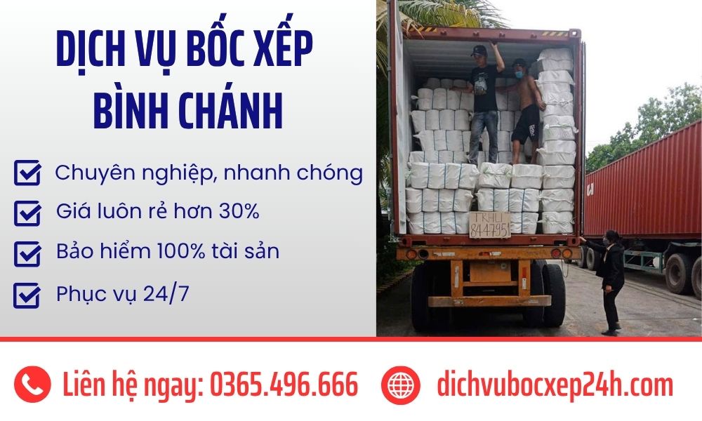 Dịch vụ bốc xếp Bình Chánh