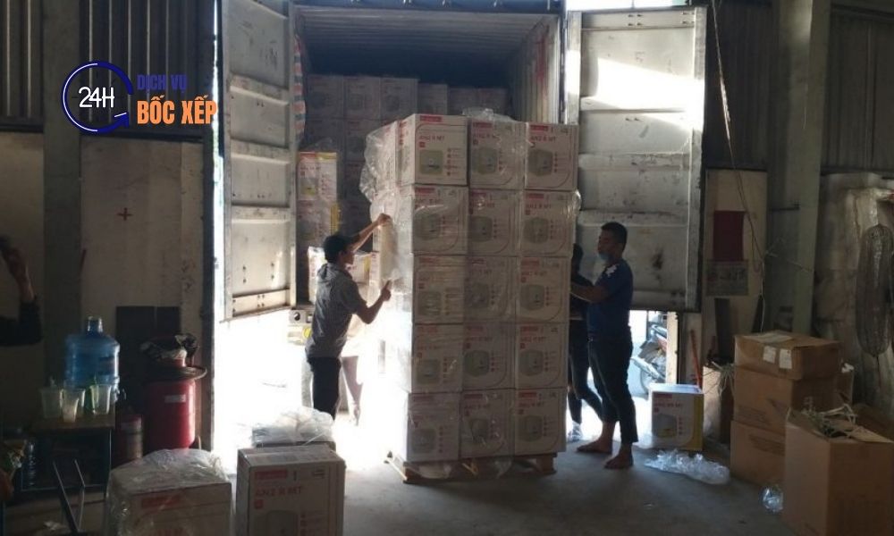 Dịch vụ bốc xếp Bình Tân chuyên xử lý hàng nặng và hàng cồng kềnh
