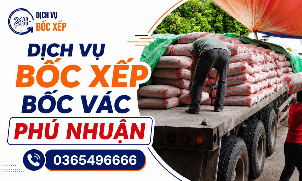 Dịch vụ bốc xếp bốc vác Phú Nhuận hỗ trợ chuyển hàng tiết kiệm thời gian