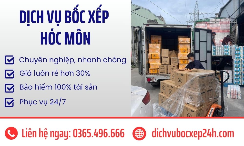Dịch vụ bốc xếp Hóc Môn
