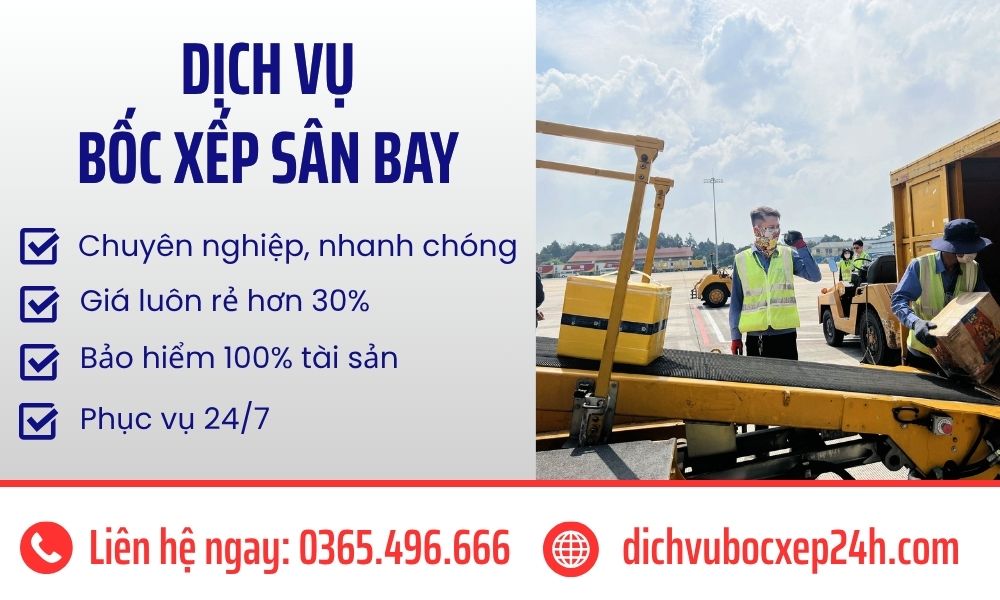 Dịch vụ bốc xếp sân bay