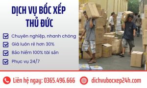 Dịch vụ bốc xếp Thủ Đức