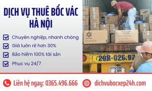 Dịch vụ thuê bốc vác tại Hà Nội